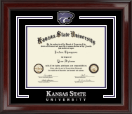 Kansas State University diploma frame - Spirit Medallion Diploma Frame in Encore