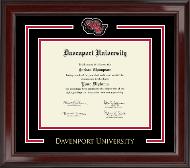 Davenport University diploma frame - Spirit Medallion Diploma Frame in Encore