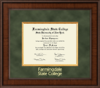 Farmingdale State College Presidential Edition Diploma Frame in Madison