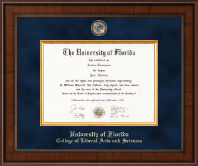 University of Florida diploma frame - Presidential Masterpiece Diploma Frame in Madison