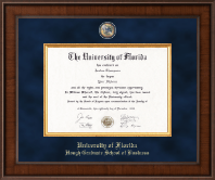 University of Florida Presidential Masterpiece Diploma Frame in Madison