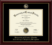 University of Central Florida diploma frame - Masterpiece Medallion Diploma Frame in Gallery