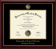University of Central Florida Masterpiece Medallion Diploma Frame in Gallery