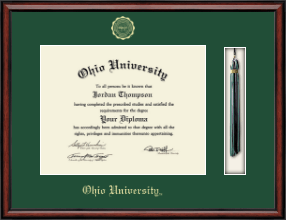 Tassel & Cord Diploma Frame