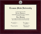 Truman State University diploma frame - Century Silver Engraved Diploma Frame in Cordova