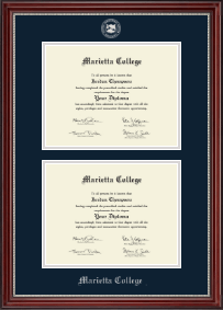 Double Document Diploma Frame