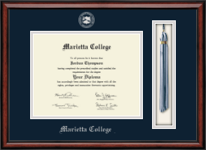 Tassel & Cord Diploma Frame