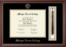 Medgar Evers College Tassel Edition Diploma Frame in Newport