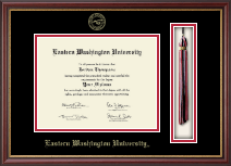 Eastern Washington University Tassel Edition Diploma Frame in Newport