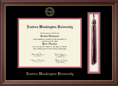 Eastern Washington University diploma frame - Tassel & Cord Diploma Frame in Newport