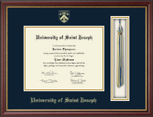 University of Saint Joseph in Connecticut diploma frame - Tassel Edition Diploma Frame in Newport
