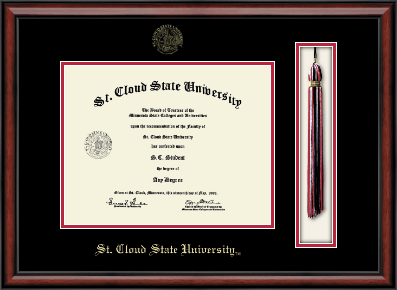 St. Cloud State University diploma frame - Tassel & Cord Diploma Frame in Southport