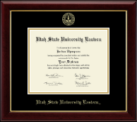 Utah State University Eastern diploma frame - Gold Embossed Diploma Frame in Gallery