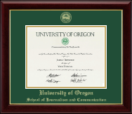 University of Oregon diploma frame - Gold Embossed Diploma Frame in Gallery