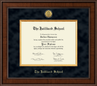 The Juilliard School diploma frame - Presidential Gold Engraved Diploma Frame in Madison