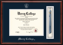 Mercy College diploma frame - Tassel & Cord Diploma Frame in Southport