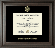 Morningside College diploma frame - Gold Embossed Diploma Frame in Acadia
