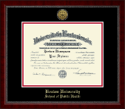 Boston University Gold Engraved Medallion Diploma Frame in Sutton