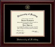 The University of Findlay Gold Embossed Diploma Frame in Gallery