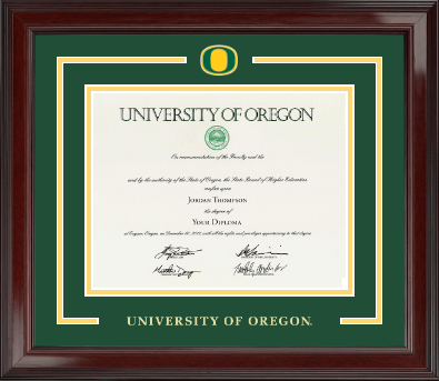 University of Oregon diploma frame - Spirit Medallion Diploma Frame in Encore