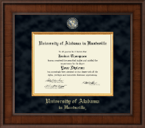 The University of Alabama Huntsville Presidential Masterpiece Diploma Frame in Madison