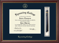 Lycoming College diploma frame - Tassel & Cord Diploma Frame in Newport