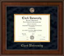 Clark University Presidential Masterpiece Diploma Frame in Madison
