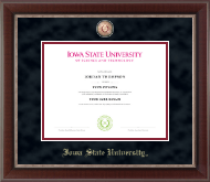 Iowa State University Masterpiece Medallion Diploma Frame in Chateau