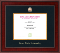 Iowa State University Presidential Masterpiece Diploma Frame in Jefferson