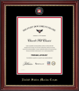 United States Marine Corps certificate frame - Masterpiece Medallion Certificate Frame in Kensington Gold
