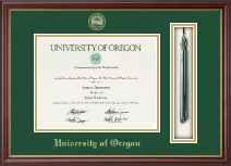 University of Oregon Tassel Edition Diploma Frame in Newport