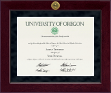 University of Oregon diploma frame - Millennium Gold Engraved Diploma Frame in Cordova