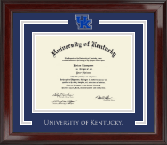 University of Kentucky diploma frame - Spirit Medallion Diploma Frame in Encore