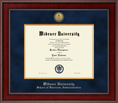 Widener University diploma frame - Presidential Gold Engraved Diploma Frame in Jefferson