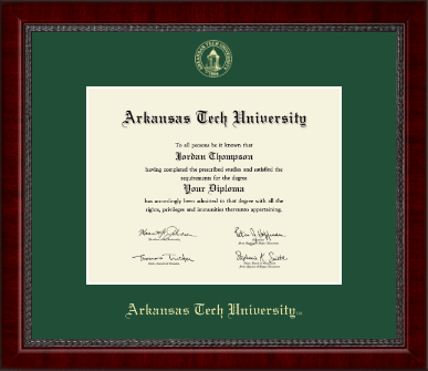 Arkansas Tech University diploma frame - Gold Embossed Diploma Frame in Sutton