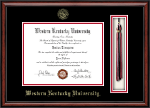 Western Kentucky University Tassel Edition Diploma Frame in Southport
