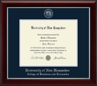 University of New Hampshire diploma frame - Masterpiece Medallion Diploma Frame in Gallery Silver