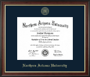 Northern Arizona University diploma frame - Gold Embossed Diploma Frame in Studio Gold