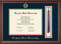 Virginia State University Tassel Edition Diploma Frame in Newport