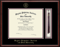 Virginia Tech diploma frame - Tassel Edition Diploma Frame in Southport