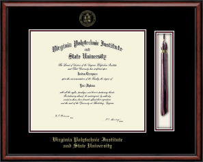 Tassel & Cord Diploma Frame