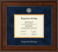 Augustana College Illinois Presidential Masterpiece Diploma Frame in Madison