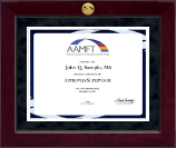 American Association for Marriage and Family Therapy Millennium Gold Engraved Certificate Frame in Cordova