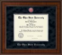 The Ohio State University Presidential Masterpiece Diploma Frame in Madison