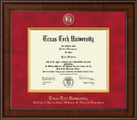 Texas Tech University diploma frame - Presidential Masterpiece Diploma Frame in Madison