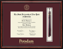 State University of New York at Potsdam Tassel Edition Diploma Frame in Southport