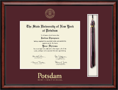State University of New York at Potsdam diploma frame - Tassel & Cord Diploma Frame in Southport