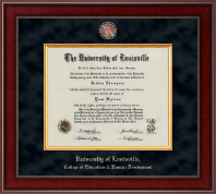 University of Louisville diploma frame - Presidential Masterpiece Diploma Frame in Jefferson