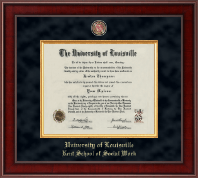 University of Louisville diploma frame - Presidential Masterpiece Diploma Frame in Jefferson