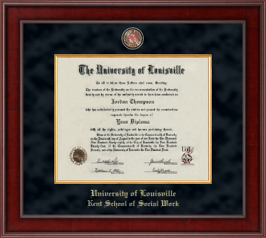 University of Louisville diploma frame - Presidential Masterpiece Diploma Frame in Jefferson